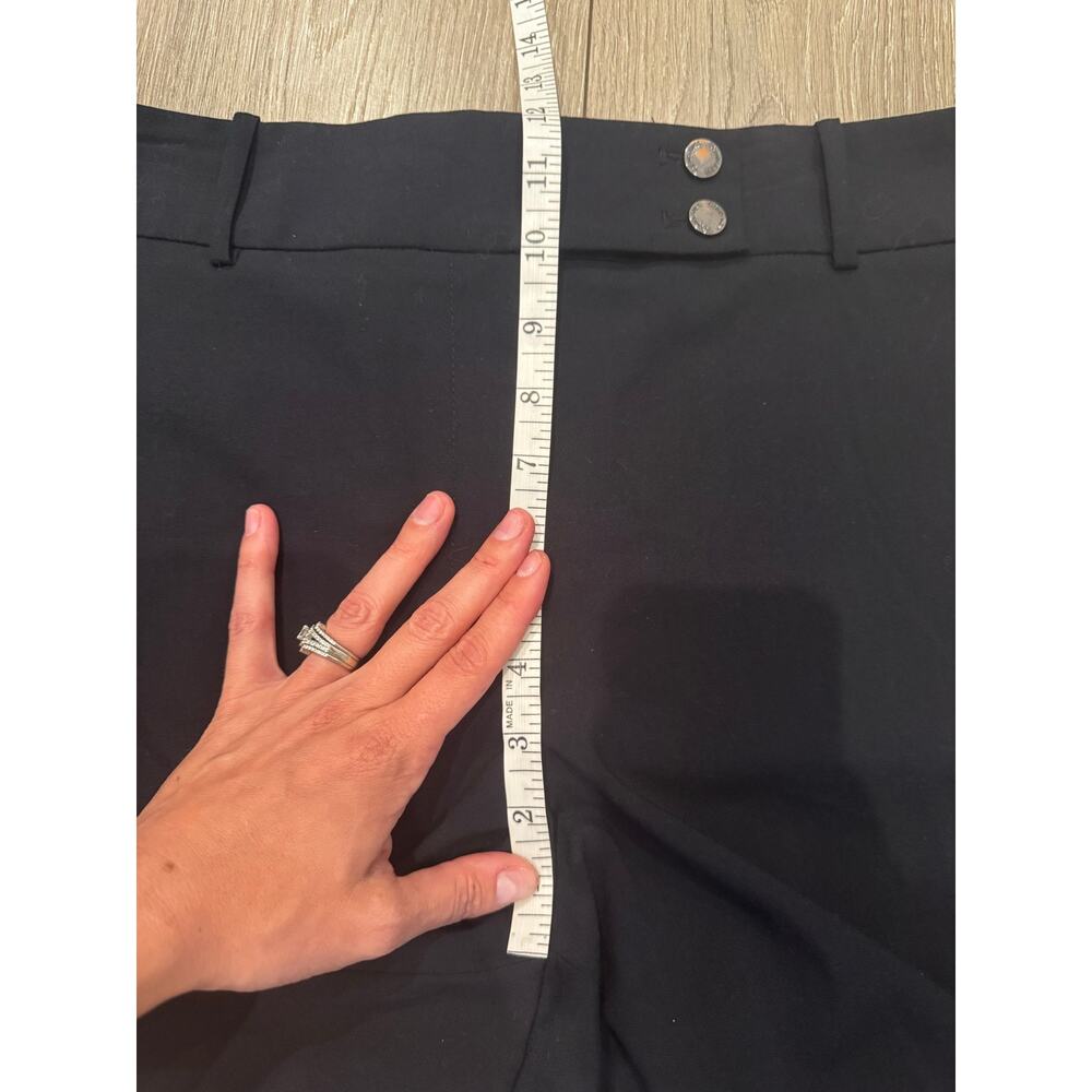 Calvin Klein Curvy Fit Black Dress Pants Women’s Size 16 Career Trousers - Picture 6 of 7